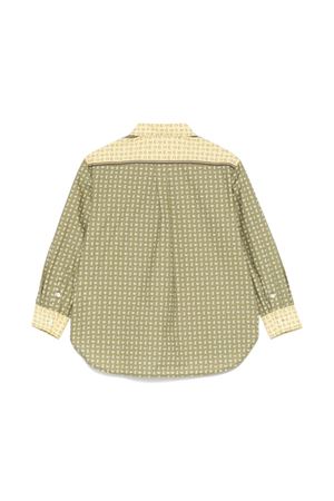 green cotton shirt ETRO KIDS | GW5P00P0476724GL